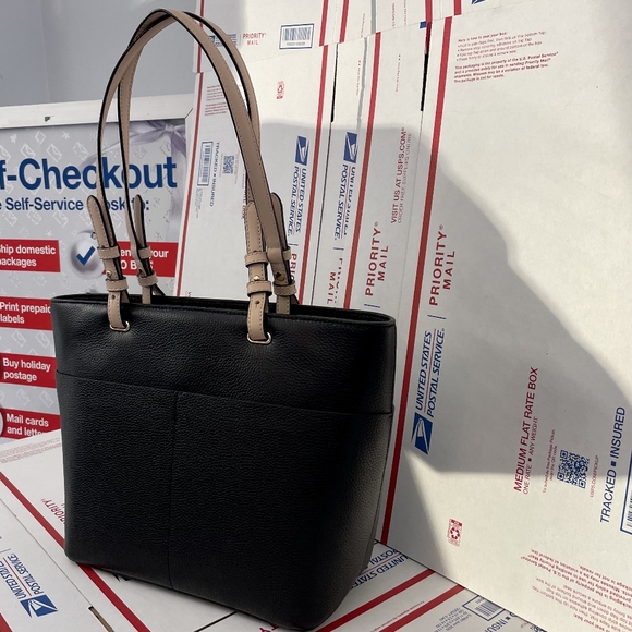 Michael Kors 🔥 BEDFORD MD TZ TOTE LEATHER Designer Bag MK Handbag NWT - Picture 6 of 9